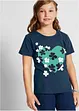 T-shirt för barn (2-pack), ekologisk bomull, bonprix