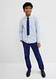 Chinos, skjorta och slips (3 delar), bonprix