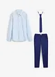 Chinos, skjorta och slips (3 delar), bonprix