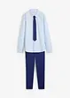Chinos, skjorta och slips (3 delar), bonprix