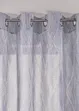 Gardin med återvunnen polyester och grafiskt mönster (1-pack), bonprix