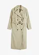 Trenchcoat med avtagbara ärmar och nederdel, bonprix