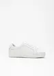 Sneakers av skinn, bonprix