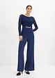Jumpsuit med spets och kedja framtill, bonprix