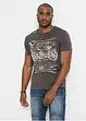T-shirt med tryck, bonprix