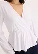 Blustopp med omlottlook, bonprix