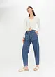 Barrel Jeans Mid Waist, med bekväm midja, bonprix