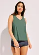Tankini + baddräktsöverdel (3 delar), bonprix