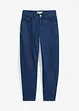 Barrel Jeans Mid Waist, ekologisk bomull, bonprix
