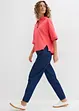 Barrel Jeans Mid Waist, ekologisk bomull, bonprix