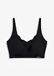 Vadderad Feel Comfort laserskuren T-shirt-BH utan bygel, bonprix