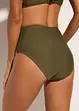 Bikinibyxa med hög midja (2-pack), bonprix