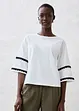 T-shirt med siden, bonprix