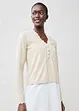 Cardigan med sidenandel, bonprix
