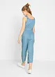 Jeansjumpsuit i ren bomull för barn, bonprix
