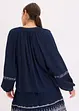 Oversizeblus med broderi, bonprix