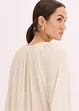 Oversizeblus med broderi, bonprix
