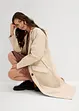 Trenchcoat av twill, bonprix