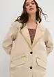 Trenchcoat av twill, bonprix