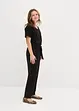 Jerseyjumpsuit med ekologisk bomull för barn, bonprix