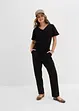 Jerseyjumpsuit med ekologisk bomull för barn, bonprix