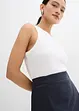 Minikjol av twill, bonprix