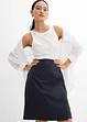 Minikjol av twill, bonprix