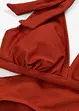 Halterneckbikini (2 delar) i material med struktur, bonprix