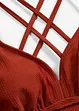 Tankini (2 delar) i material med struktur, bonprix