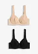 BH med bygel (2-pack), bonprix