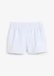 Randiga dra på-shorts i ren bomull, bonprix