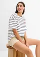 Avslappnade twillshorts, bonprix