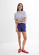 Avslappnade twillshorts, bonprix