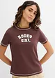 T-shirt av ren ekologisk bomull, bonprix