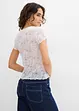 T-shirt i spets, bonprix