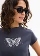 T-shirt i ren ekologisk bomull, bonprix