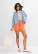 Paperbag-shorts i böljande lyocellmix, bonprix