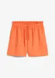 Paperbag-shorts i böljande lyocellmix, bonprix