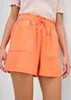 Paperbag-shorts i böljande lyocellmix, bonprix