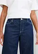 Jeansshorts Mid Waist, Low Stretch, bonprix
