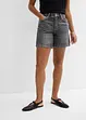 Jeansshorts Mid Waist, Low Stretch, bonprix