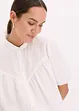 Kortärmad muslinblus, bonprix