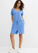 Jumpsuit av viskosmix med vackert fall, bonprix