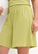 Dra på-shorts av kräpp, bonprix