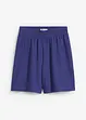 Dra på-shorts av kräpp, bonprix