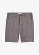 Bermudas i chinosmodell med linne, Regular Fit, bonprix