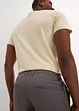 Bermudas i chinosmodell med linne, Regular Fit, bonprix