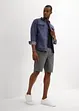 Stretchiga bermudas med gubbveck, Regular Fit, bonprix