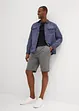 Stretchiga bermudas med gubbveck, Regular Fit, bonprix