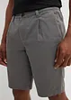 Stretchiga bermudas med gubbveck, Regular Fit, bonprix